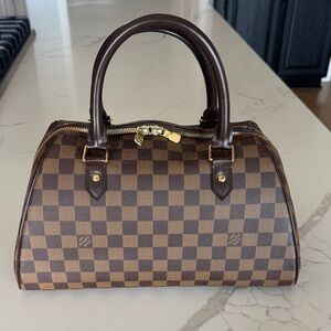 Authentic Louise Vuitton Damier Rivera Handbag